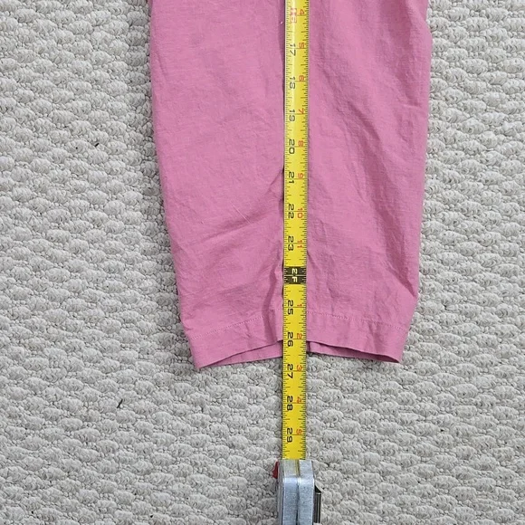 Lintico Lightweight Raspberry Pink Linen Pants XXL - Picture 8 of 8